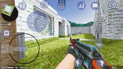 STRIKE PORT DESTRUCTION  | CSGO MOBILE | NEW UPDATE BETA | OFFLINE FPS ANDROID GAMEPLAY