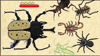НАПАЛ НА ОГРОМного ЖУКА НОСОРОГА! БОЛЬШАЯ БИТВА  колоний - Pocket Ants Симулятор  Колонии