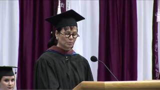 Phebe at TWU Commencement Pt 1 of 2