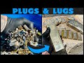 Plugs &amp; Lugs Scrap Melt Down - 10kg - ASMR Metal Melting - Trash To Treasure - BigStackD Copper