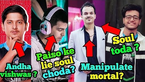 Ronak Thug Mortal Viper Scout Mamba full controversy explained | Why owais and ronak left soul