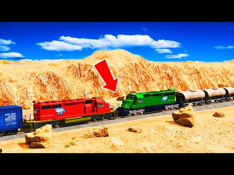 Train Accidents Derailments 😱 Long Trains High Speed Collisions #2 BeamNG DRIVE | Gorilla Wrecking