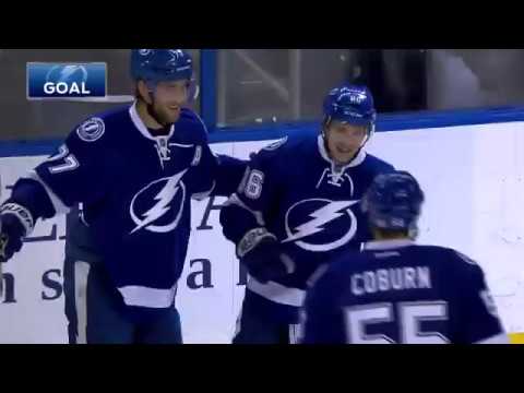 5-й гол Никиты Кучерова в сезоне 2016-2017 / Kucherov nets nifty wrister -