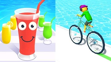 Juice Run 🆚 Big Bike Run - Max Levels Gameplay 🔥 Walkthrough Android iOS New Update (2025)