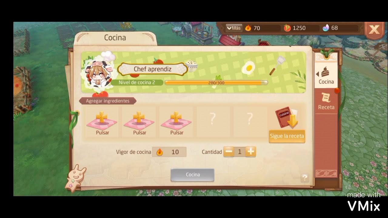 Tales of Wind Recetas de cocina de Nivel 1 - YouTube