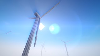 Как построить ветряк в майнкрафте,часть 2