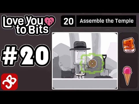 Love You To Bits - Level 20 Assemble the Temple - Gameplay Walkthrough Video