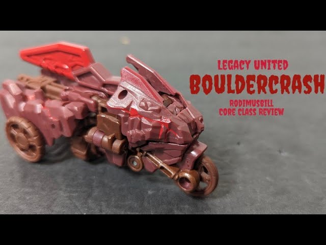 Hasbro Transformers Legacy United Infernac Universe Bouldercrash