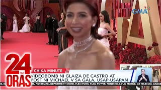 Video-bomb ni Glaiza de Castro at post ni Michael V. sa GMA Gala, usap-usapan | 24 Oras