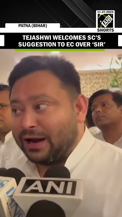 RJD leader Tejashwi Yadav welcomes SC’s suggestion to EC over ‘SIR’ ahead of Bihar polls