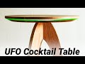 Building a UFO-Inspired Cocktail Table with Epoxy and LED Lights