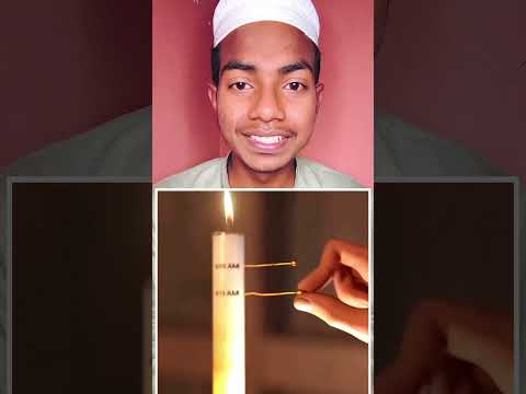 Earlier People Had Made Alarm In Candle Itself Allah Has Given A Lot Of Intelligence And Talent