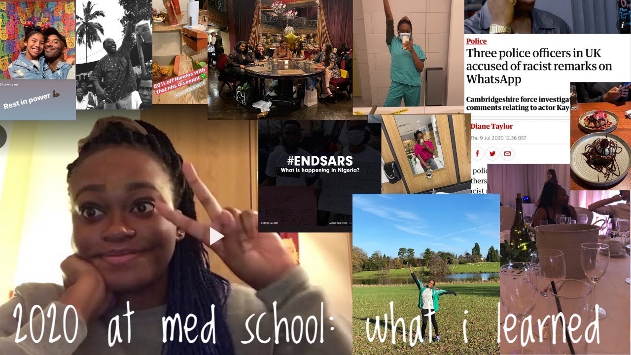 med school 2020: ADHD, BLM, coronavirus, SARS and 50% off Nandos