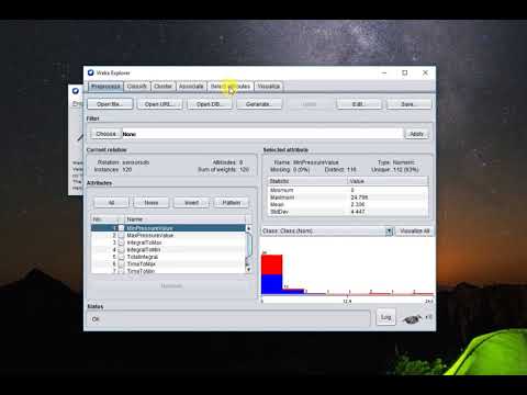 How to use InfoGainAttributeEval for Attribute Ranker in Weka 3.8