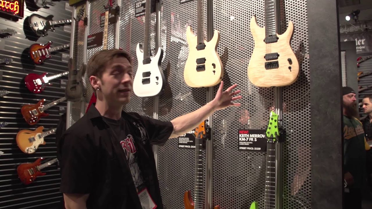 NAMM 2016 - Schecter 40th Anniversary, E1, Jeff Loomis, Keith