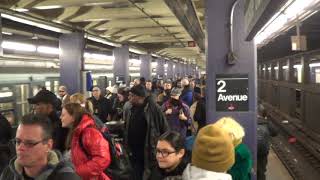 R1/R4/R6/R7/R9 leaving 2nd Avenue for relay