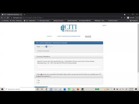 How to Create Your CITI Account