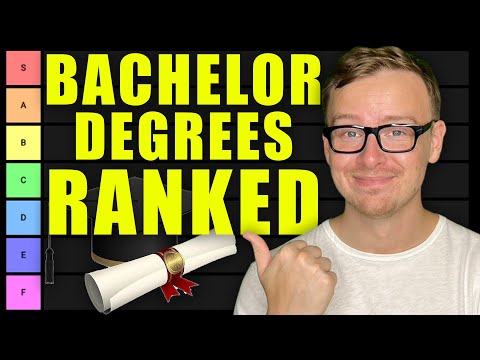 Bachelors Degree Tier List (Ranking Top 100 Bachelor Degrees)