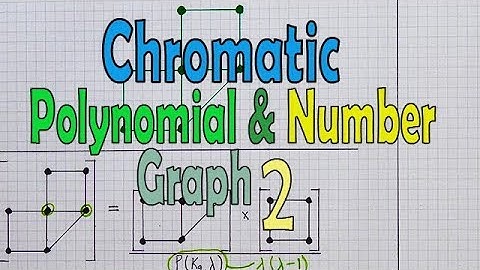Chromatic Polynomial chromatic number, graph2