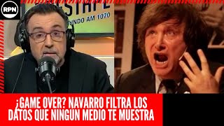 ¿GAME OVER? Navarro FILTRA LOS DATOS del DESASTRE ECONÓMICO que NINGÚN MEDIO TE MUESTRA: "Fin..."