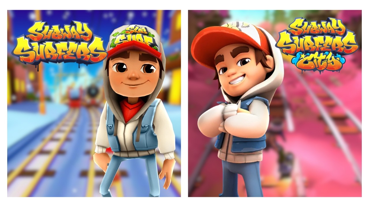 SUBWAY SURFERS VS SUBWAY SURFERS CITY
