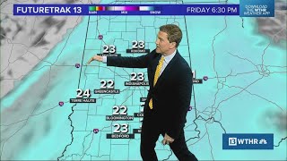Weather Impact Alert | Central Indiana snowstorm update at 3 p.m. | Jan. 10, 2025