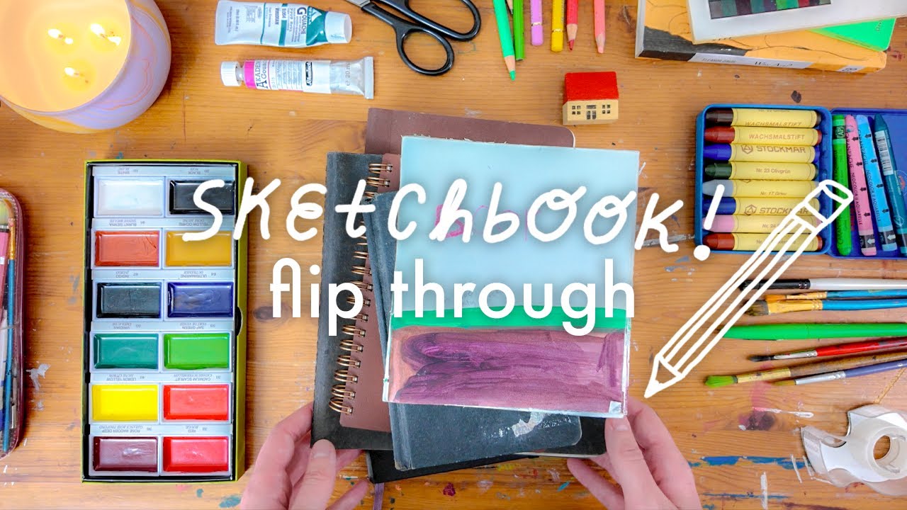 SKETCHBOOK TOUR! inside my old sketchbooks
