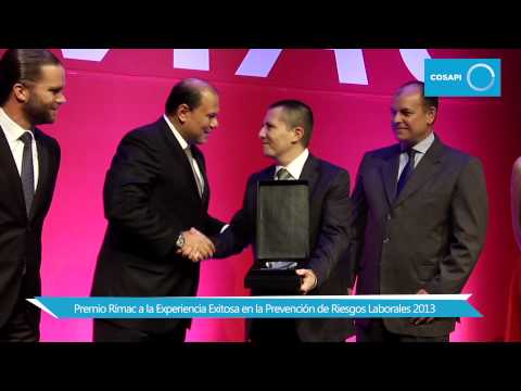 Premio Rímac a la Experiencia Exitosa en la Prevención de Riesgos Laborales 2013