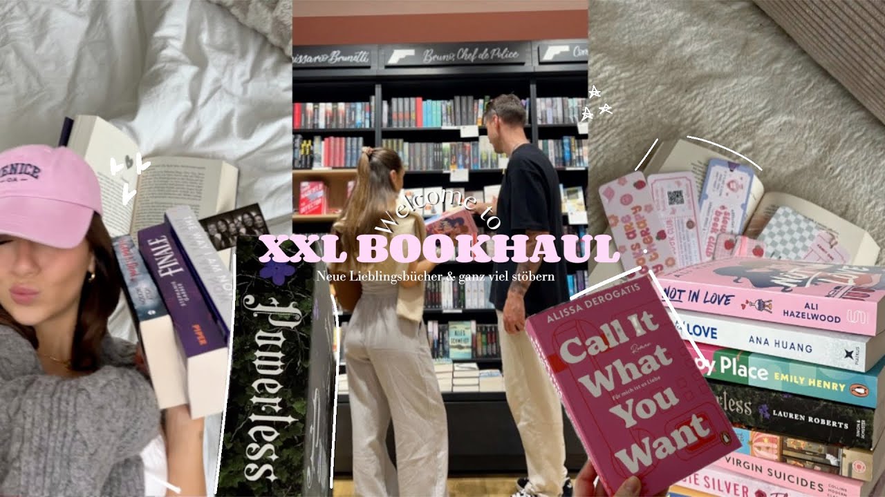 Bookshopping Vlog 📖🕯️⭐️ Neuerscheinungen, Unpacking & Bookhaul || samiraxrieger