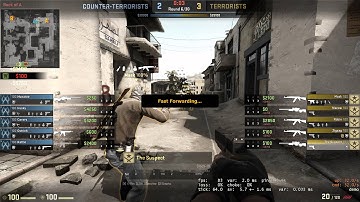 CS GO: Overwatch #1 ( Is the Suspect WALLING? )