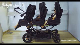 Une poussette 3 places, totalement modulable et électrique , ça existe ?