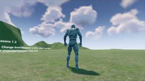 UE4 - Cloudscape Seasons - latest cloud material for version 1.2