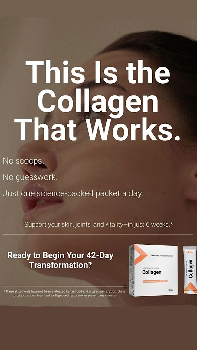4Life® Transfer Factor® Collagen for support your skin, joints, and overall wellness.