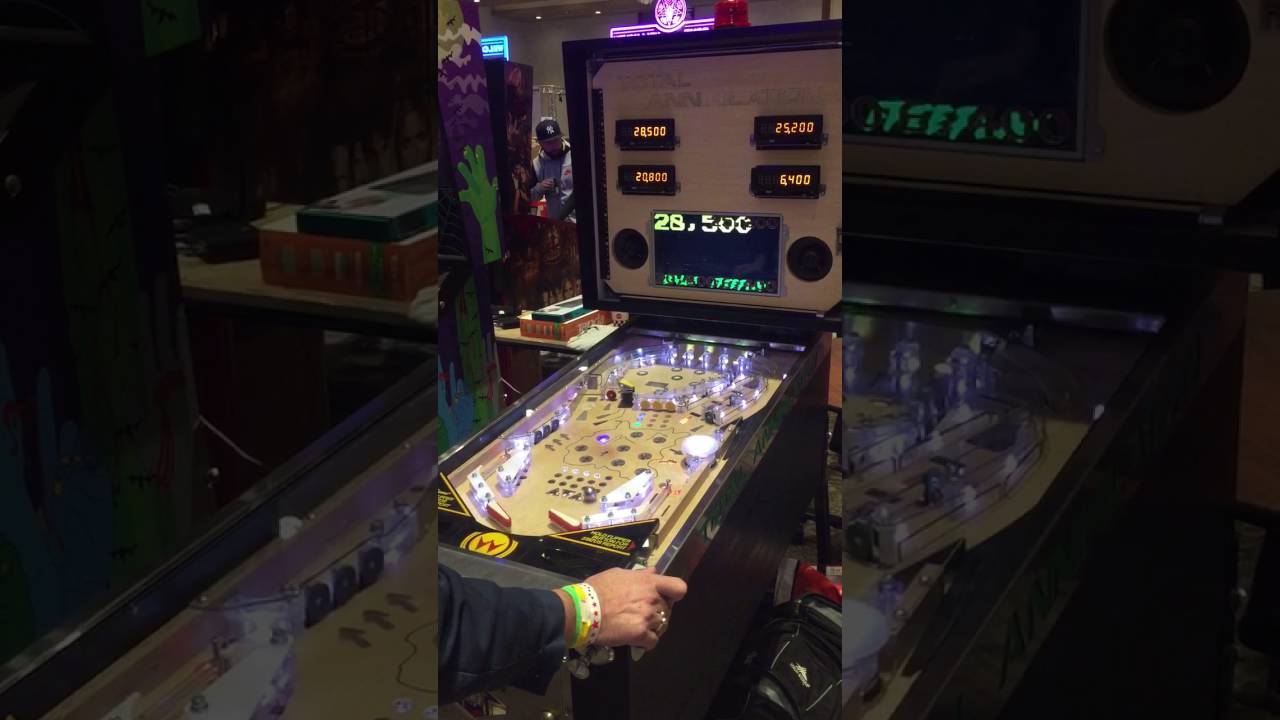 total annihilation pinball machine