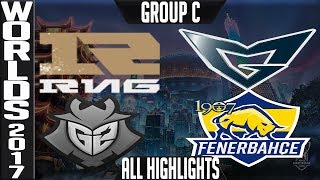 Worlds 2017 Highlights Day 6 ALL GAMES Group C