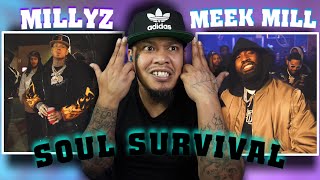 They Both Snapped Out!! Millyz ft. Meek Mill Soul Survivor Reaction