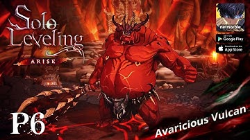 Solo Leveling: Arise Boss Fight (Avaricious Vulcan)🌋| Gameplay Walkthrough | Android, iOS