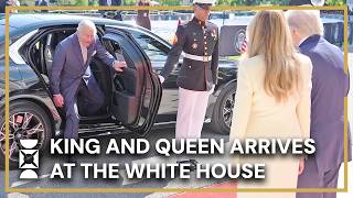 King Charles Arrives at White House for Tea with President Trump screenshot 2