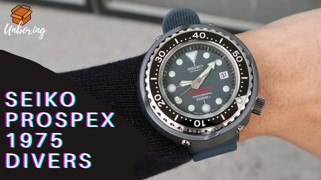 UNBOXING 2020 Seiko Prospex 55TH Anniversary Tuna SLA041J1/SBDX035 - YouTube