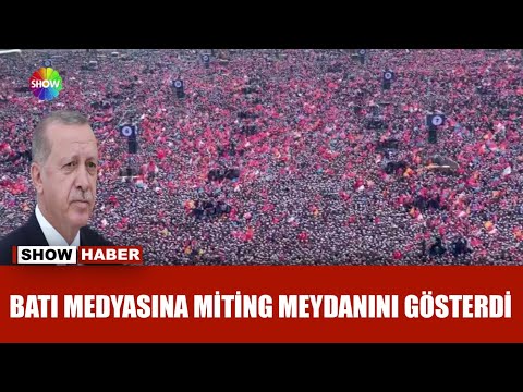 Erdoğan 'Büyük İstanbul Mitingi'nde