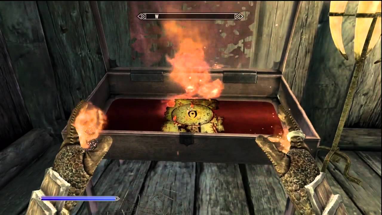 Skyrim Easter Egg Invisible Oblivion Bucket Tutorial