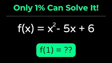 Find f(1) Without a Graph – Master Function Notation in Under 2 Minutes