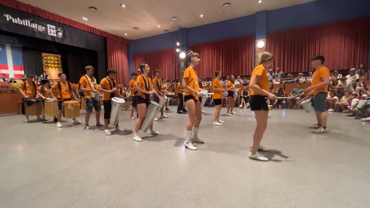 Batucada Catuxap per festa major 2025 estrenant cançó!