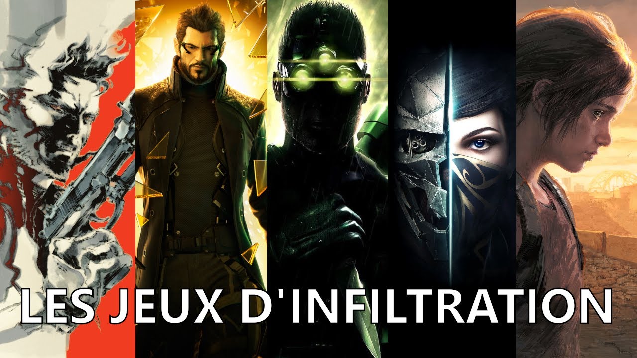 L'infiltration dans les jeux vidéos ! Partie 1 : Les jeux d'infiltration