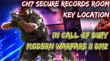 🔑🔐Ch7 Secure Records Room Key Location DMZ