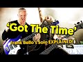 Got The Time (Anthrax) - Bass Solo EXPLAINED! (tabs and tutorial)