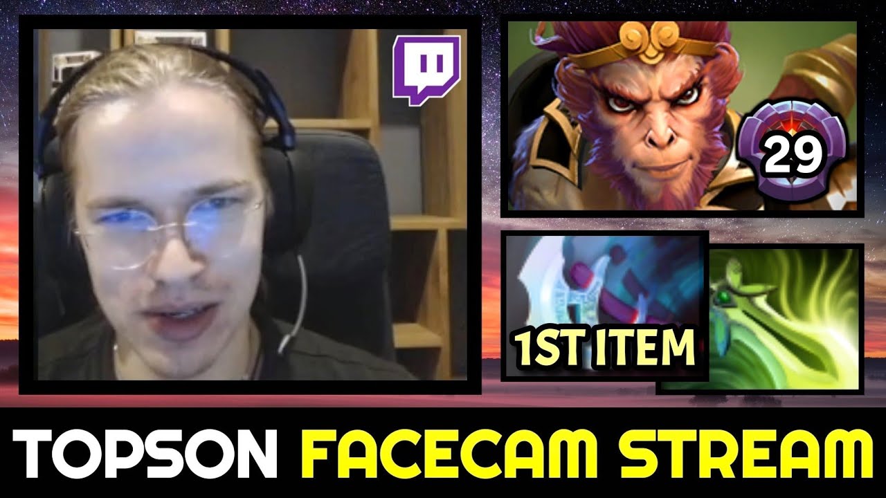 TOPSON Signature Monkey King with First Item Manta Style — STREAM with FACECAM