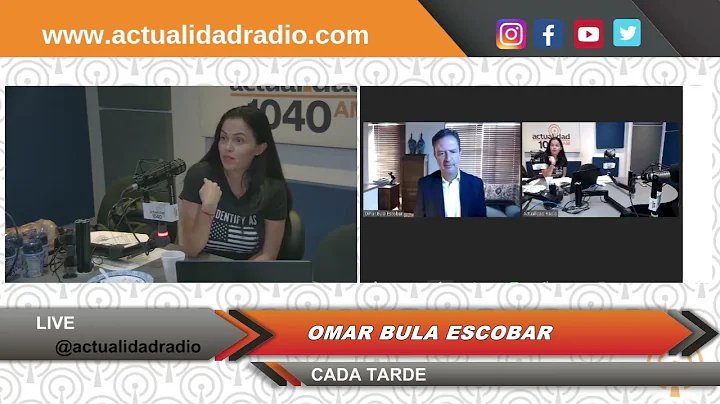 Omar Bula Escobar en Cada Tarde, con Agustn Acosta...