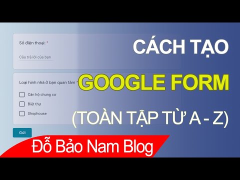 Video: Làm cách nào để tạo biểu mẫu QA?