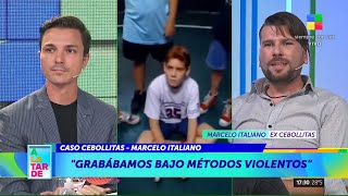 🎙️ La dura experiencia de Marcelo Italiano en "Cebollitas": "Decidieron grabar conmigo orinando"